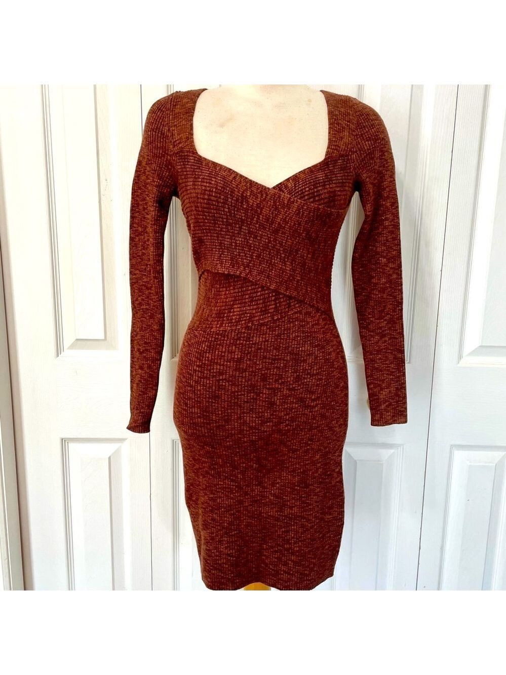 NWT Abercrombie and Fitch Knit Wrap Bodycon Dress